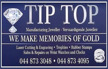 TIP TOP JEWELLERS GEORGE LOGO IMAGE 1