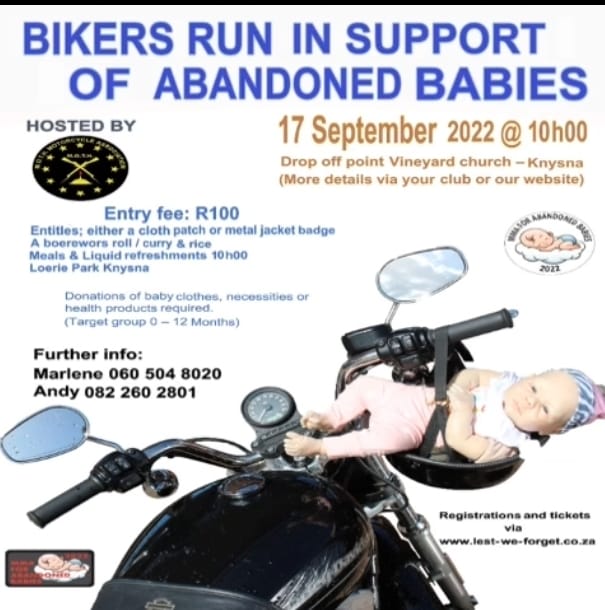 Bikers Run in Support of Abandoned Babies