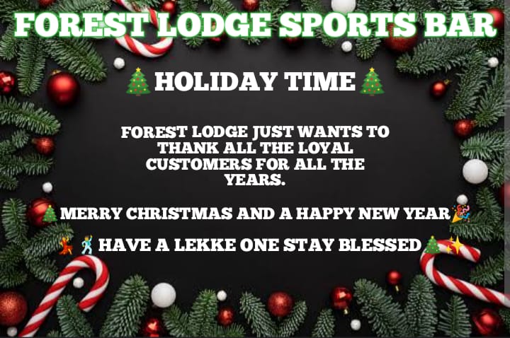 Forest Lodge Thanks you