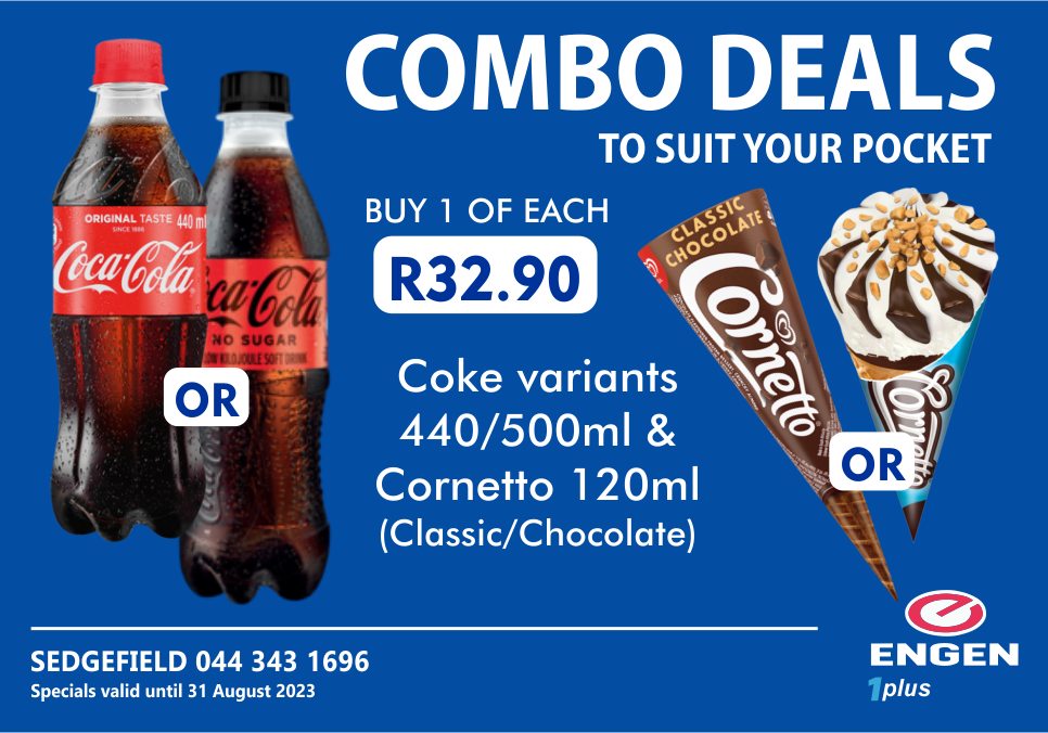 Engen Sedgefield Promotions july