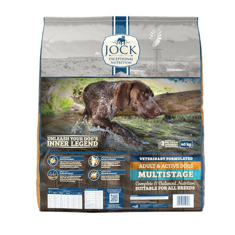 Jock Multistage Adult & Active Dog Food 40kg