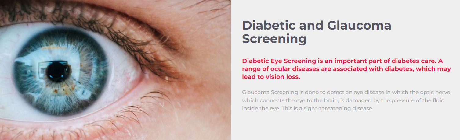 Diabetic and Glaucoma Screening George