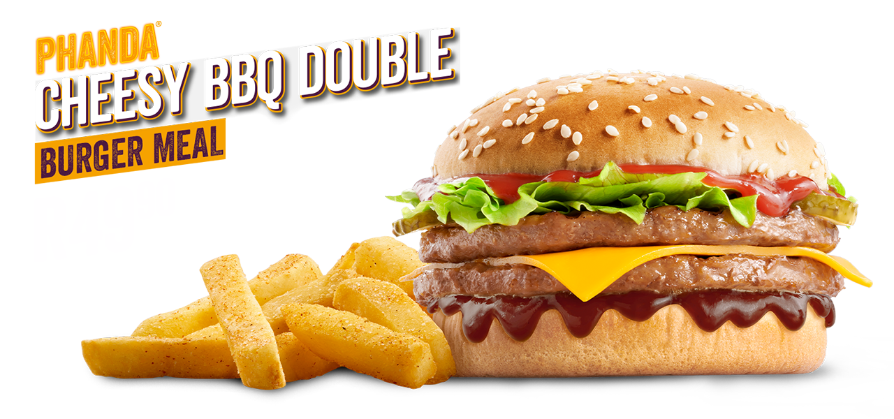 Cheesy BBQ Double Burger