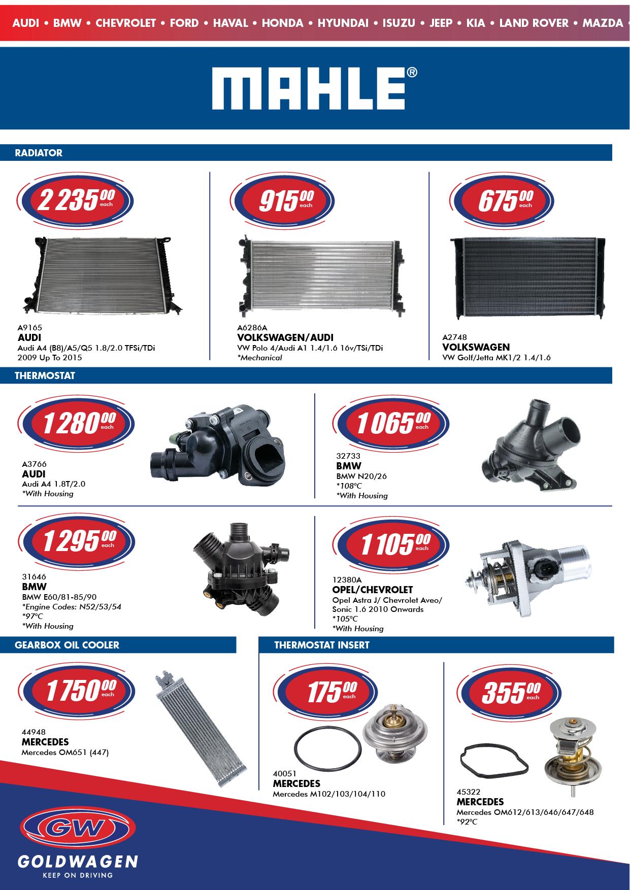 Goldwagen Specials
