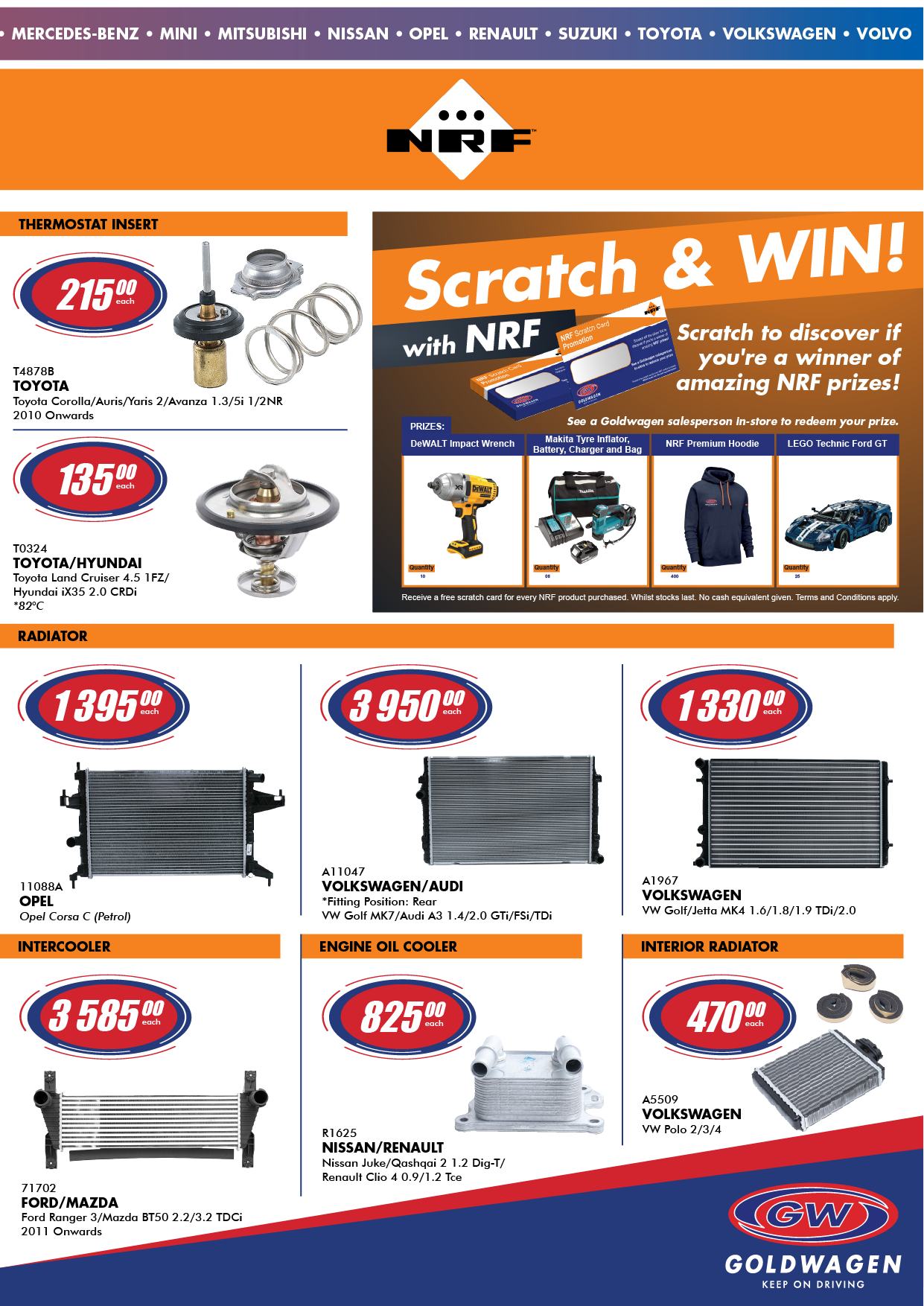 Goldwagen Specials