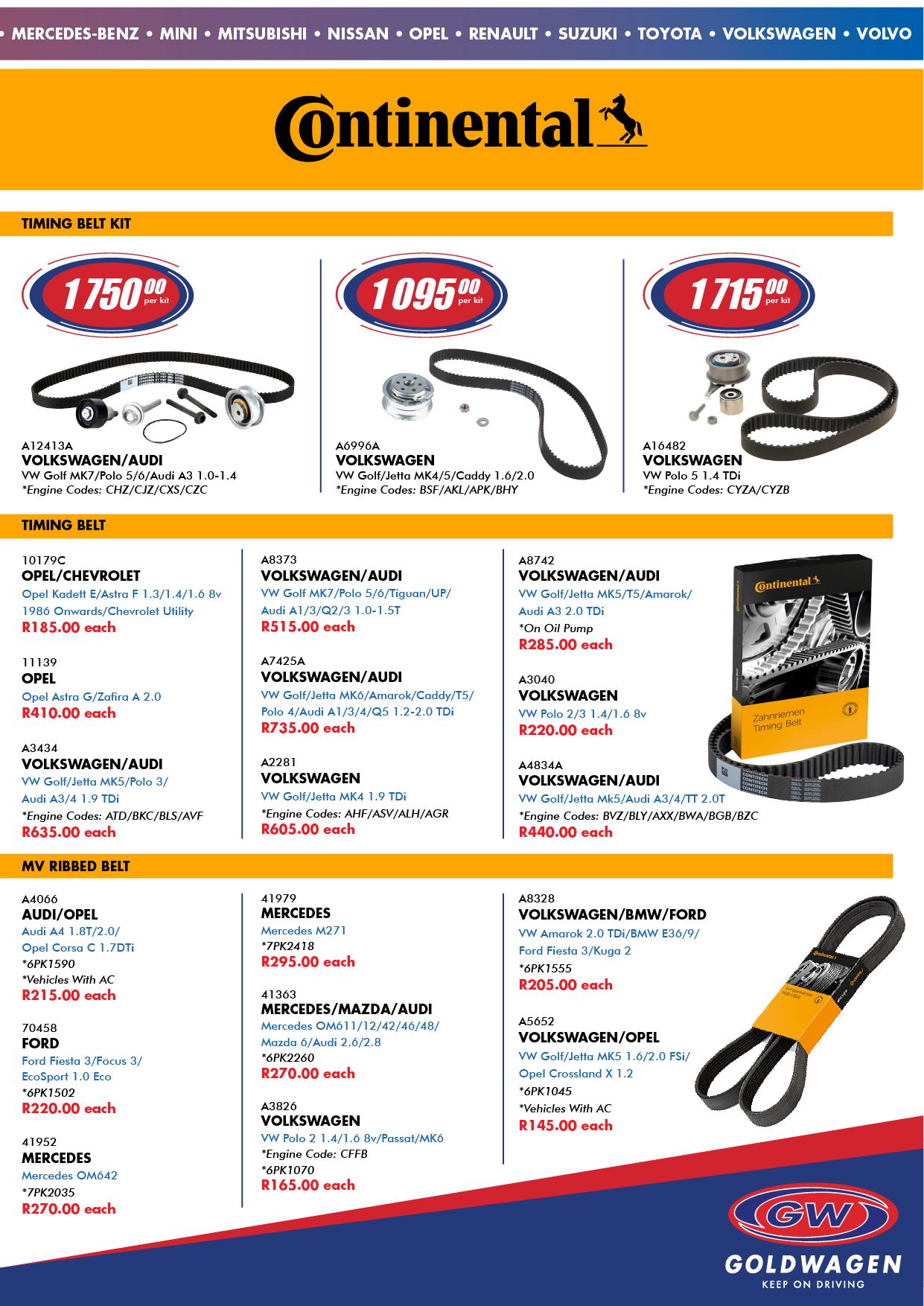 Goldwagen Specials