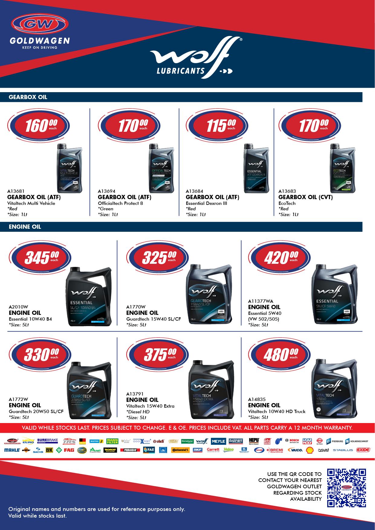 Goldwagen Specials
