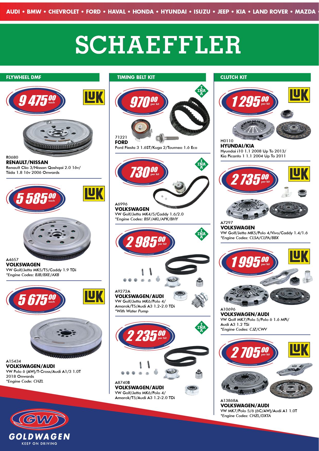 Goldwagen Specials