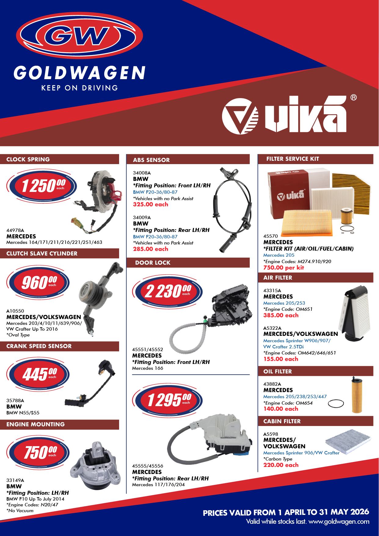 Specials Goldwagen George